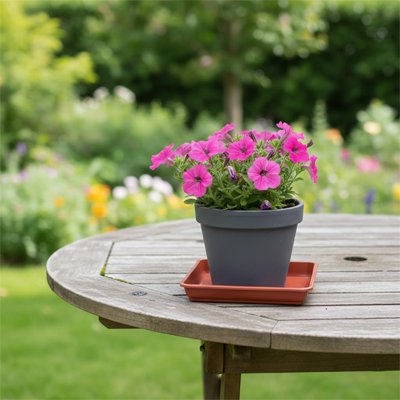 Soucoupe pot de fleur