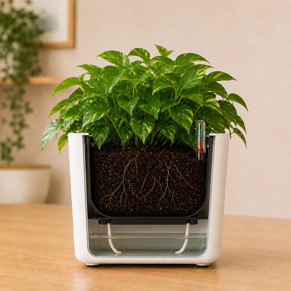 pot de fleur aquacube schema descriptif
