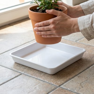 Soucoupe pot de fleur 