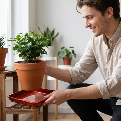 Soucoupe pot de fleur 