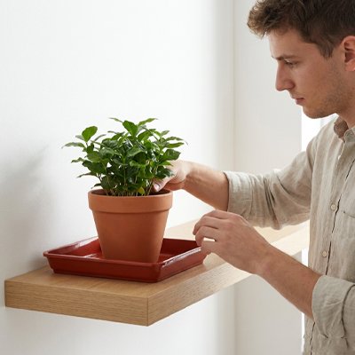 Soucoupe pot de fleur 