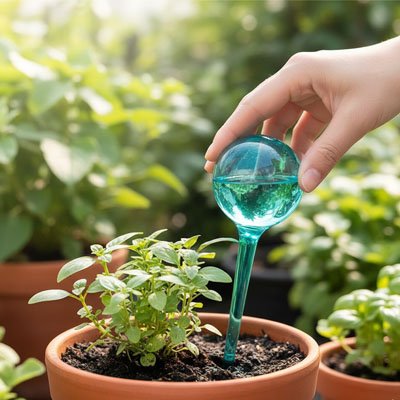 Un geste délicat qui nourrit la plante et invite à ralentir