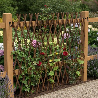 Une séparation végétale qui transforme le jardin en espace calme et apaisant