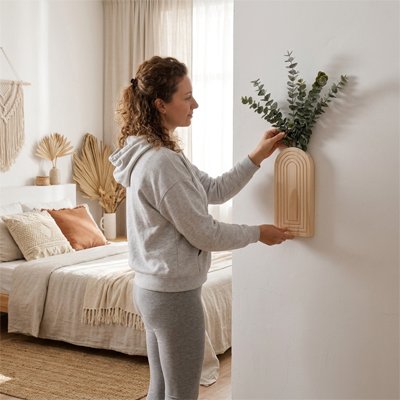 Vase mural 